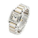 Cartier Tank Française W51007Q4 (2000) - Zilver wijzerplaat 25mm Goud/Staal (2/5)