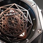 Hublot Big Bang Sang Bleu 415.CX.1112.VR.MXM18 (2019) - Zwart wijzerplaat 45mm Keramiek (7/8)