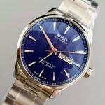 Mido Multifort M038.431.11.041.00 (2025) - Blue dial 42 mm Steel case (1/8)