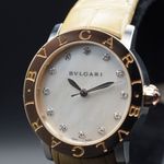 Bulgari Bulgari BBLP33SG (2013) - Parelmoer wijzerplaat 33mm Goud/Staal (4/8)