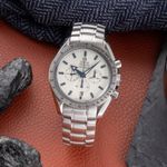 Omega Speedmaster Broad Arrow 3551.20.00 (Onbekend (willekeurig serienummer)) - Wit wijzerplaat 42mm Staal (1/8)