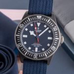 Tudor Pelagos 25707KN (Onbekend (willekeurig serienummer)) - Blauw wijzerplaat 42mm Carbon (3/8)