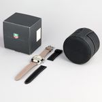 TAG Heuer Monza CR2111 (Onbekend (willekeurig serienummer)) - Wit wijzerplaat 38mm Staal (8/8)