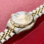 Rolex Lady-Datejust 69173 (1997) - Gold dial 26 mm Gold/Steel case (5/8)