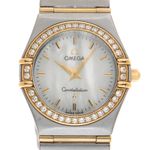 Omega Constellation Men 1277.70.00 (2001) - White dial 26 mm Gold/Steel case (1/7)
