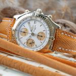 Breitling Chronomat K13048 (1993) - Zilver wijzerplaat 39mm Geelgoud (2/8)