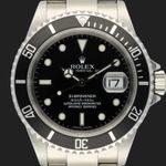 Rolex Submariner Date 16610 (2006) - Zwart wijzerplaat 40mm Staal (2/8)