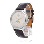 Longines Flagship Heritage L4.815.4.78.2 (2026) - Zilver wijzerplaat 39mm Staal (2/7)