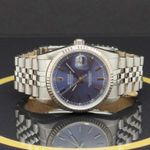 Rolex Datejust 36 16234 (1990) - Blue dial 36 mm Steel case (4/7)