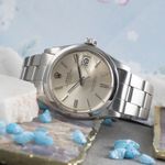 Rolex Oyster Perpetual Date 1500 (Unknown (random serial)) - 34 mm Steel case (2/8)