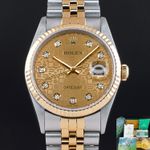 Rolex Datejust 36 16233 (1998) - 36mm Goud/Staal (1/7)