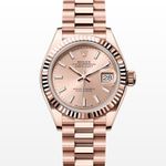 Rolex Lady-Datejust 279175 (2026) - Pink dial 28 mm Rose Gold case (1/1)