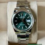Rolex Datejust 36 126200 (2022) - Green dial 36 mm Steel case (2/7)