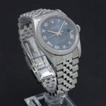 Rolex Datejust 36 16220 (1989) - Blue dial 36 mm Steel case (4/7)