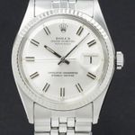 Rolex Datejust 1601 (1971) - Zilver wijzerplaat 36mm Staal (1/7)