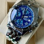 Breitling Crosswind Racing A13355 (2002) - Blue dial 43 mm Steel case (3/7)