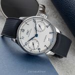 IWC Portuguese Automatic IW500705 (2016) - Silver dial 42 mm Steel case (2/8)