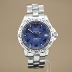 Breitling Colt Automatic A17350 (1999) - Blue dial 38 mm Steel case (1/8)