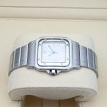 Cartier Santos Galbée 987901 (Unknown (random serial)) - Beige dial 29 mm Steel case (4/8)