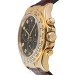 Rolex Daytona 116518 (2000) - Black dial 40 mm Yellow Gold case (5/8)