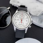 IWC Portuguese Yacht Club Chronograph IW390502 (Unknown (random serial)) - Silver dial 44 mm Steel case (1/8)