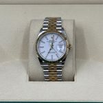 Rolex Datejust 41 126333 (2024) - White dial 41 mm Gold/Steel case (5/8)