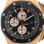 Audemars Piguet Royal Oak Offshore Chronograph 26400RO.OO.A002CA.01 (2015) - Black dial 44 mm Rose Gold case (2/6)