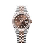 Rolex Datejust 36 126281RBR (2024) - Brown dial 36 mm Gold/Steel case (1/1)