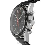 TAG Heuer Carrera Calibre 16 CV2014 (2010) - Black dial 41 mm Steel case (5/8)