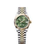 Rolex Datejust 31 278273 (2024) - Groen wijzerplaat 31mm Staal (1/8)