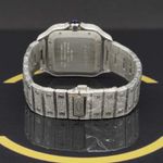 Cartier Santos WSSA0018 (2024) - Groen wijzerplaat 40mm Staal (7/7)