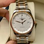 Longines Master Collection L2.793.5.77.7 (2024) - Zilver wijzerplaat 40mm Goud/Staal (6/8)