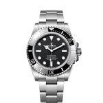 Rolex Submariner No Date 124060 (2023) - Zwart wijzerplaat 41mm Staal (1/8)