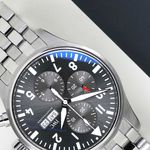 IWC Pilot Spitfire Chronograph IW377719 (2017) - Grey dial 43 mm Steel case (4/8)