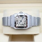 Cartier Santos Galbée 2319 (Unknown (random serial)) - White dial 29 mm Steel case (5/6)