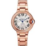 Cartier Ballon Bleu 33mm WJBB0063 (2026) - Zilver wijzerplaat 33mm Roségoud (1/1)