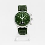 IWC Portofino Chronograph IW391405 (2024) - Groen wijzerplaat 39mm Staal (1/1)