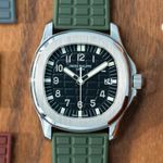 Patek Philippe Aquanaut 5064 (2005) - Black dial 36 mm Steel case (5/8)