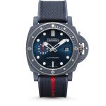 Panerai Submersible PAM01466 (2026) - Blauw wijzerplaat 44mm Titanium (1/1)