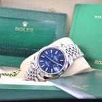 Rolex Datejust 41 126334 (2023) - Blue dial 41 mm Steel case (7/7)