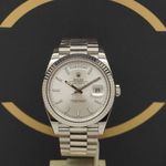 Rolex Day-Date 40 228239 (2016) - Silver dial 40 mm White Gold case (1/6)