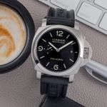 Panerai Luminor Marina 1950 3 Days Automatic PAM00328 (2012) - Black dial 44 mm Steel case (1/8)