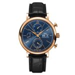 IWC Portofino Chronograph IW391035 (2023) - Blauw wijzerplaat 42mm Roségoud (1/1)