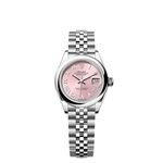 Rolex Lady-Datejust 279160 (2025) - Roze wijzerplaat 28mm Staal (1/1)