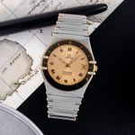 Omega Constellation 168.0068, 368.0865 (Unknown (random serial)) - Champagne dial 35 mm Gold/Steel case (1/8)