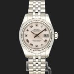 Rolex Lady-Datejust 179174 (2011) - Pearl dial 26 mm Steel case (2/8)