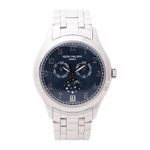 Patek Philippe Annual Calendar 4947/1A-001 (2024) - Blauw wijzerplaat 38mm Staal (1/4)