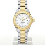 TAG Heuer Aquaracer Lady WBD1422.BB0321 (2023) - White dial 27 mm Steel case (2/2)