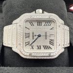 Cartier Santos WSSA0018 (2020) - Zilver wijzerplaat 40mm Staal (4/8)