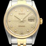 Rolex Datejust 36 16233G (1994) - 36 mm Gold/Steel case (1/8)